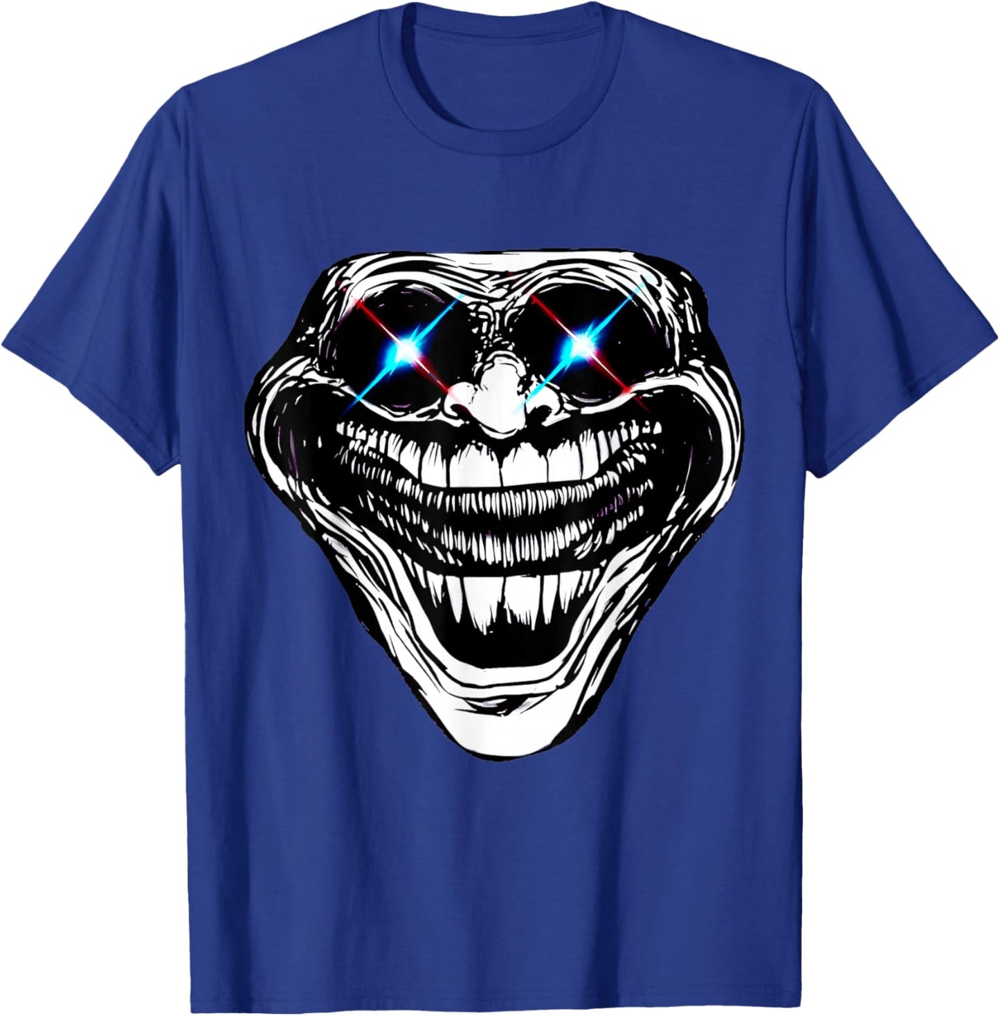 Funny Sigma Phonk Meme Scary Troll Face Those Who Know T-Shirt - T-Shirt | Royal