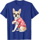 I Love Mom Tattoo Funny French Bulldog Dog Lover Gifts T-Shirt - T-Shirt | Royal