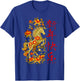 Chinese New Year 2026 Year of The Horse Red Floral T-Shirt - T-Shirt | Royal
