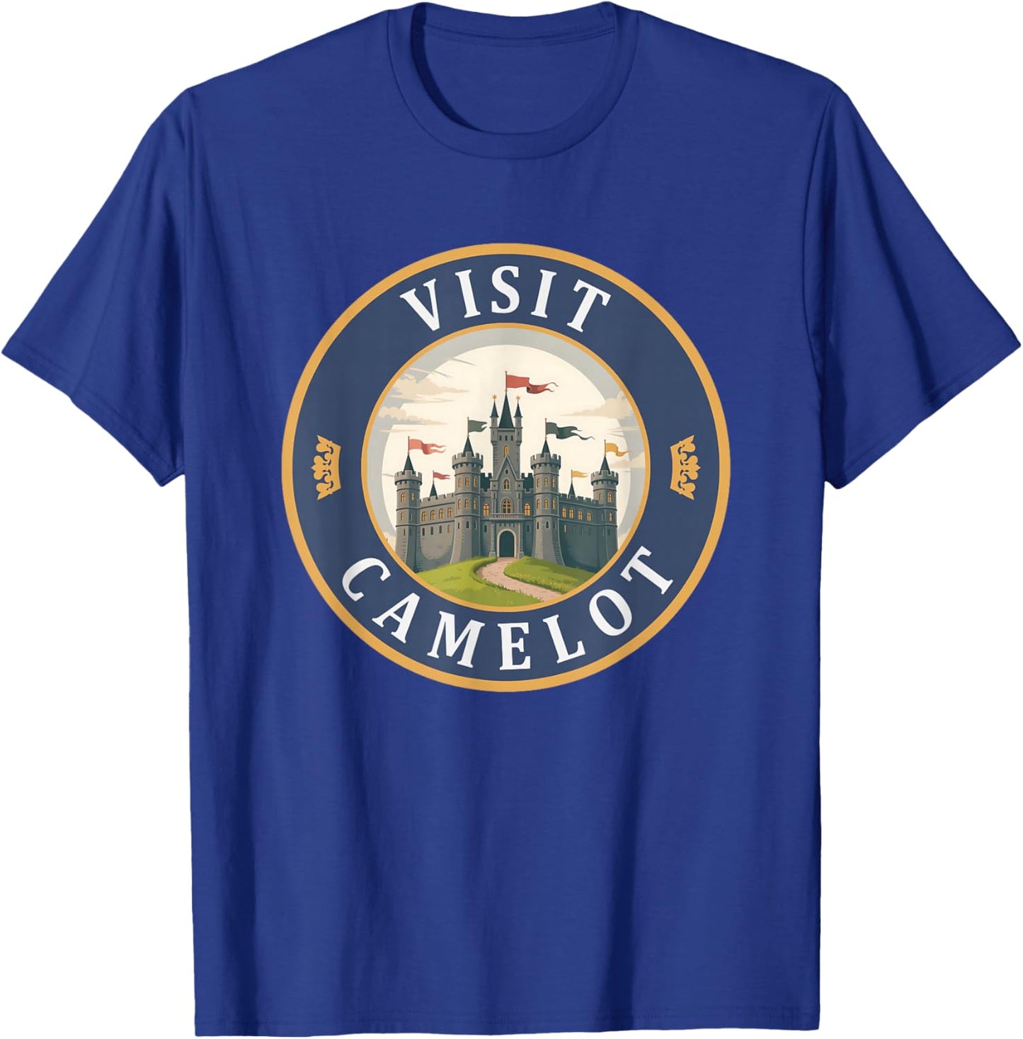 Visit Camelot King Arthur Funny History T-Shirt - T-Shirt | Royal