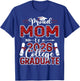 Proud Mom of A 2026 College Graduate Graduation T-Shirt - T-Shirt | Royal