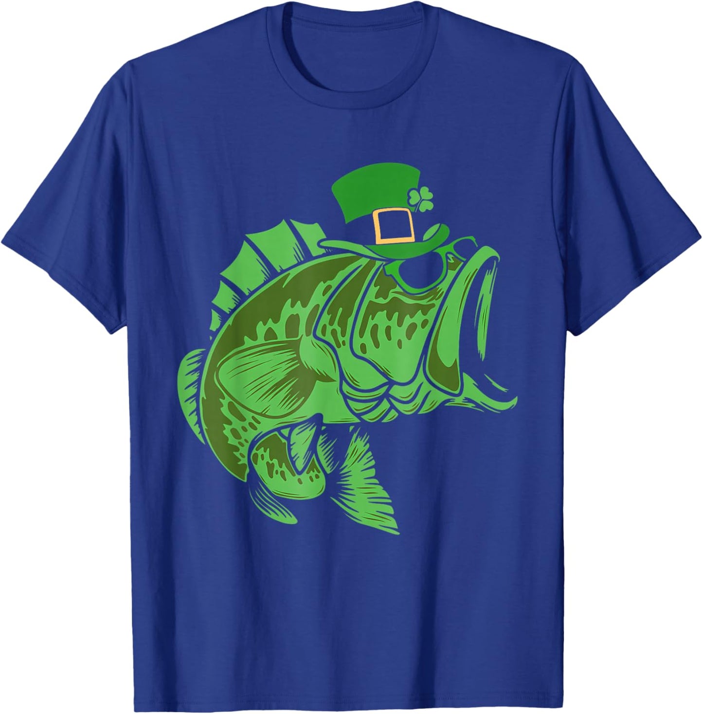 Fishing St Patrick's Day Irish Lucky Fishing Women T-Shirt - T-Shirt | Royal