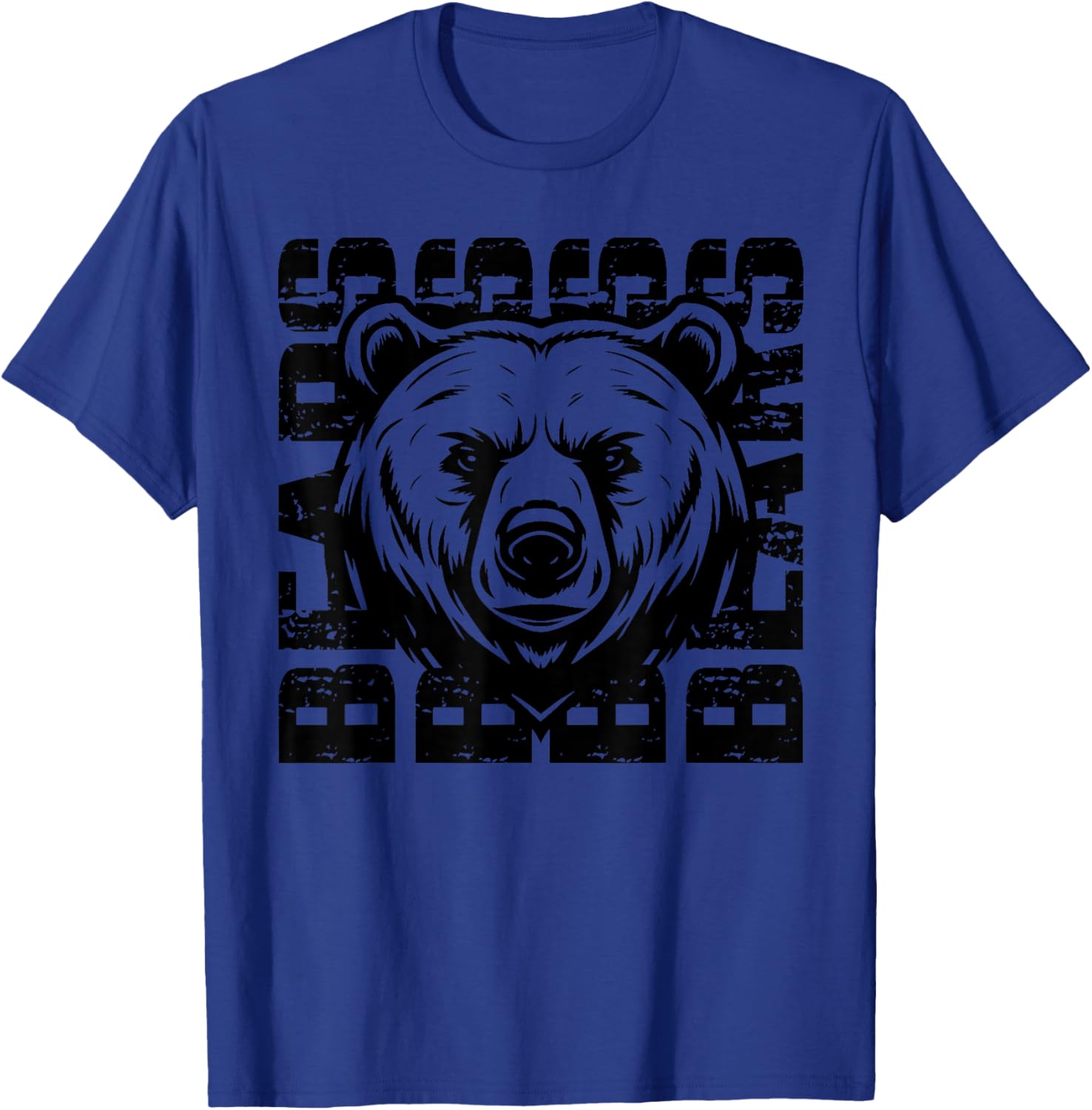 Bears School Spirit Mascot Bear Pride Elementary Teacher T-Shirt - T-Shirt | Royal