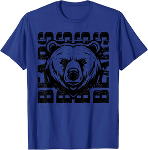Bears School Spirit Mascot Bear Pride Elementary Teacher T-Shirt - T-Shirt | Royal