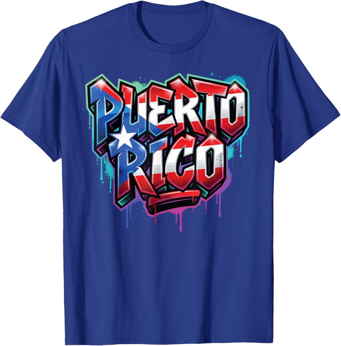 Puerto Rico T-Shirt - T-Shirt | Royal