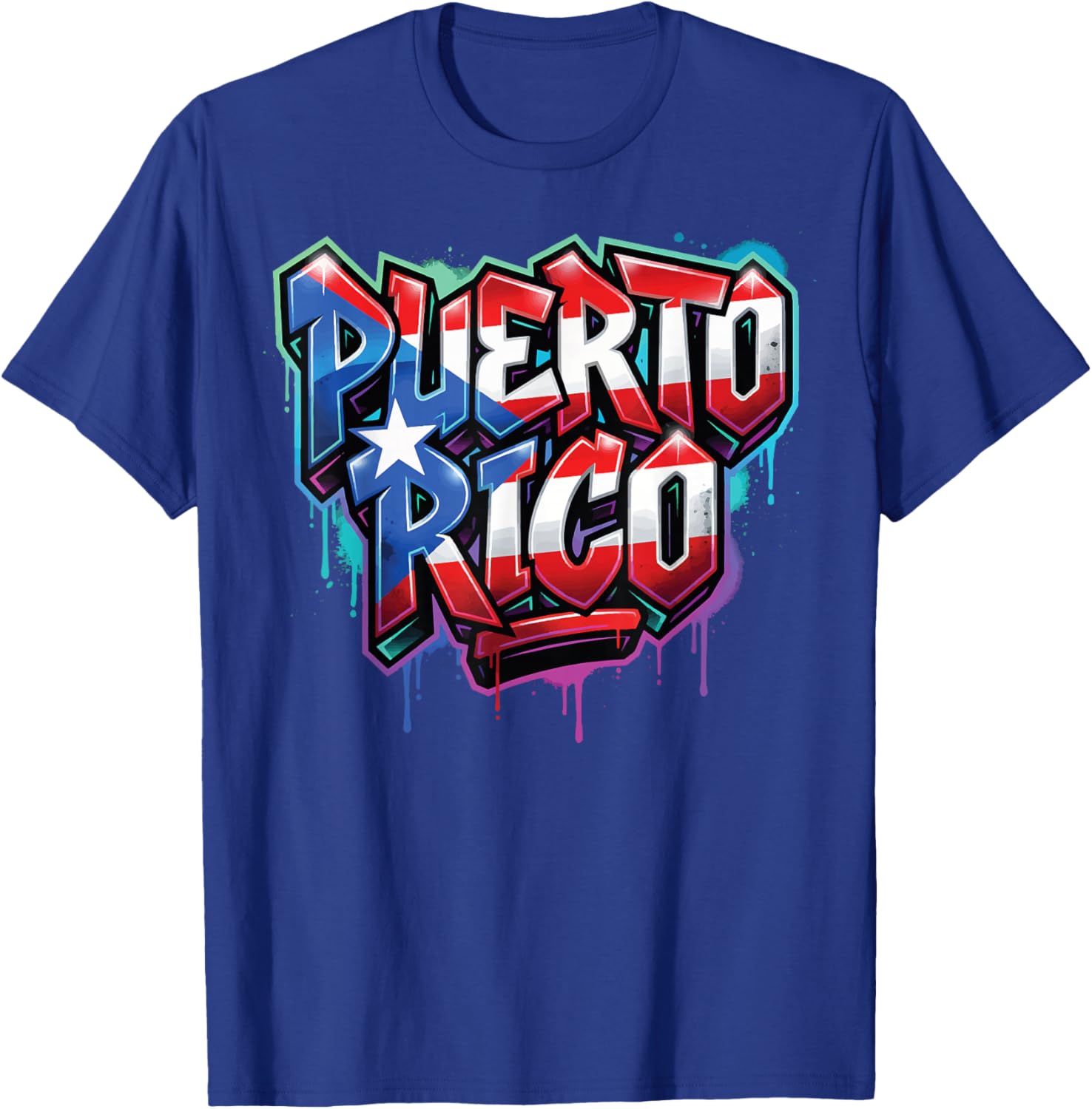 Puerto Rico T-Shirt - T-Shirt | Royal