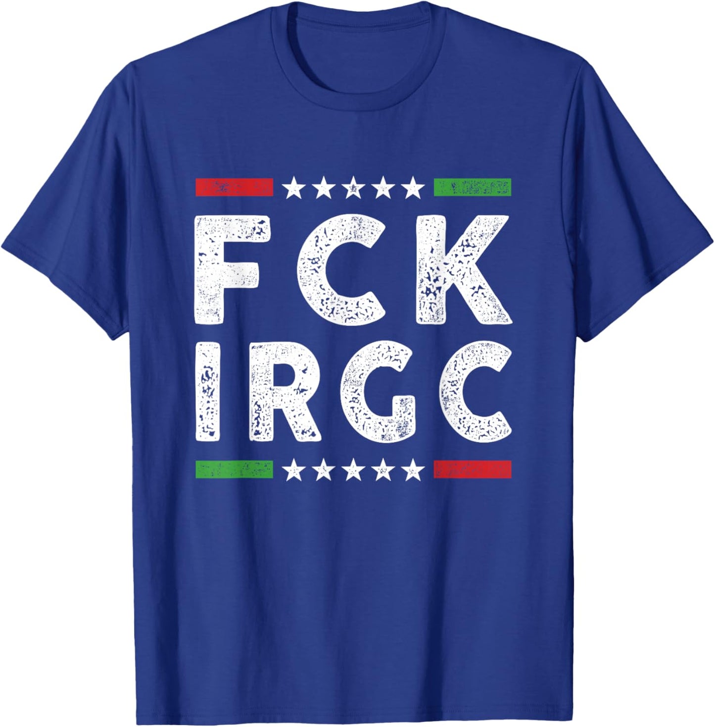 FCK IRGC Stand with Iran Lion and Sun Flag Iran Revolution T-Shirt - T-Shirt | Royal
