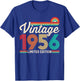 70 Years Old Vintage 1956 Limited Edition 70th Birthday T-Shirt - T-Shirt | Royal