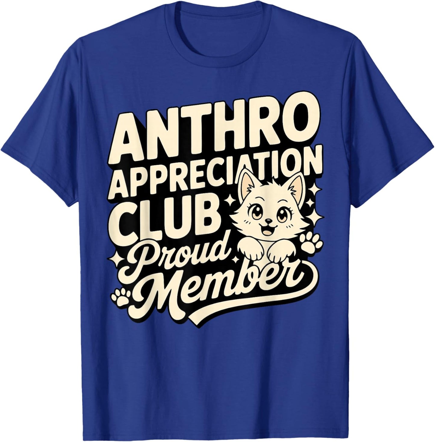 Furry Fandom Animal Fursonas Club Anthropomorphic T-Shirt - T-Shirt | Royal