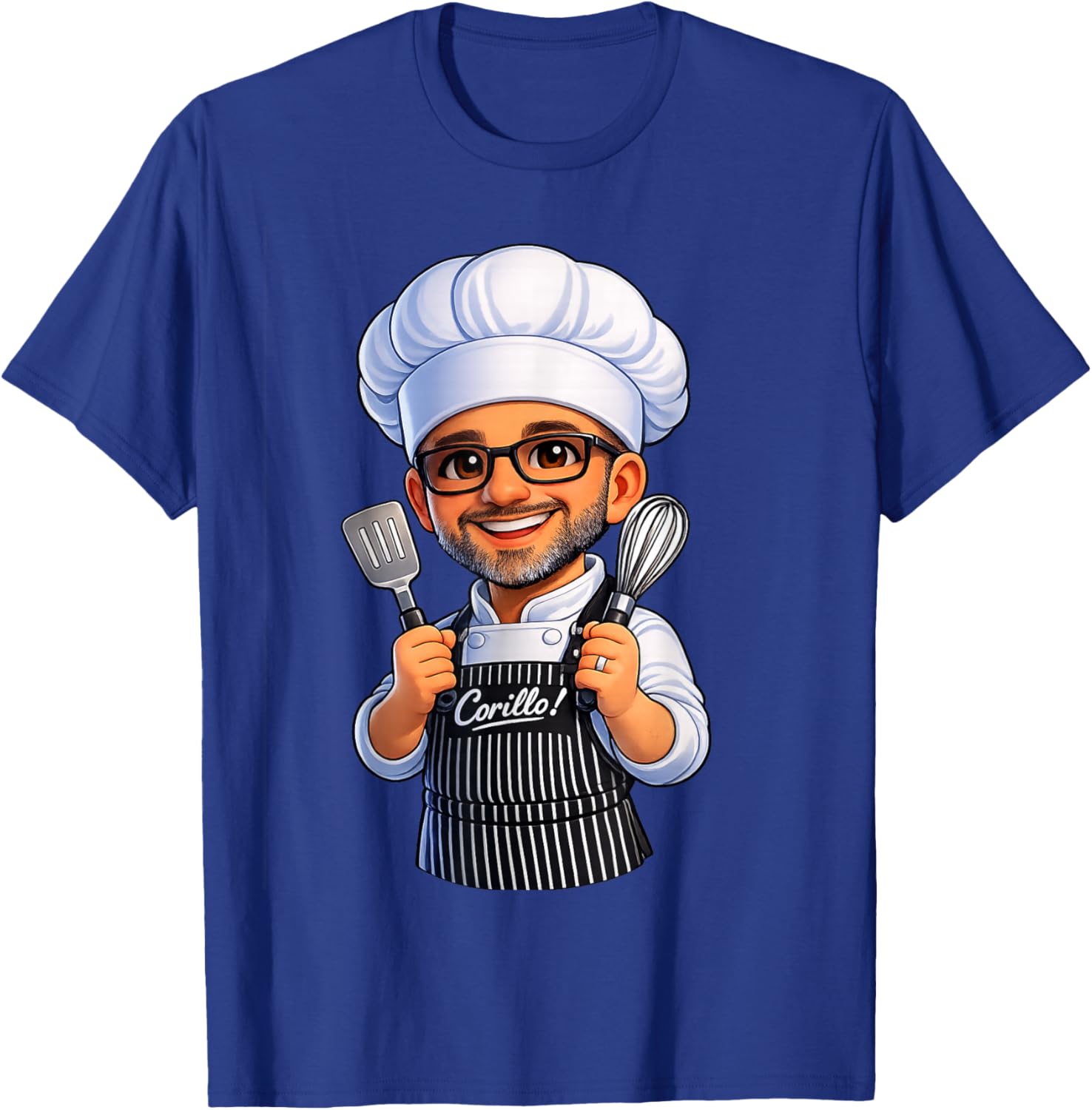 Chef Corillo T-Shirt - T-Shirt | Royal