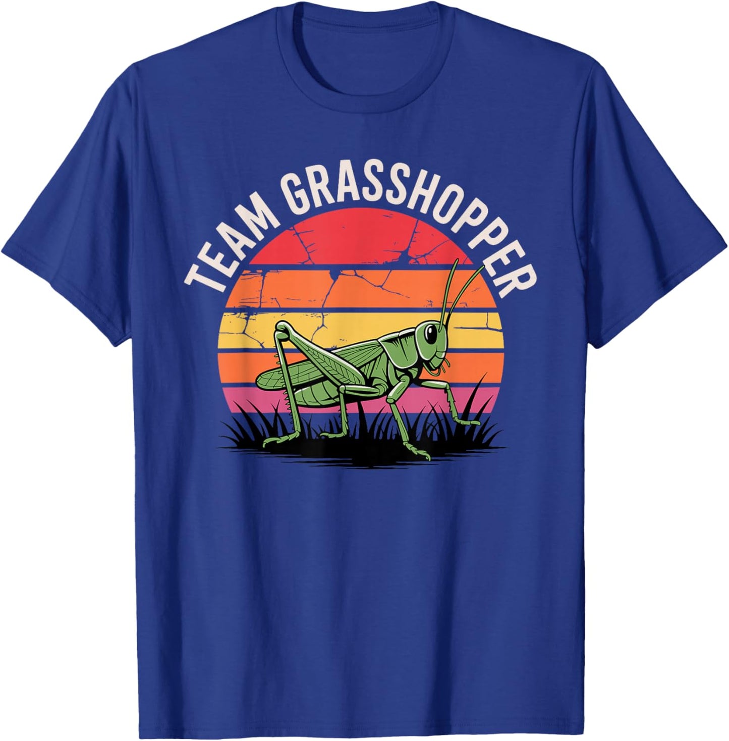 Grasshopper Art Women Kids Bug Insect Grasshopper T-Shirt - T-Shirt | Royal