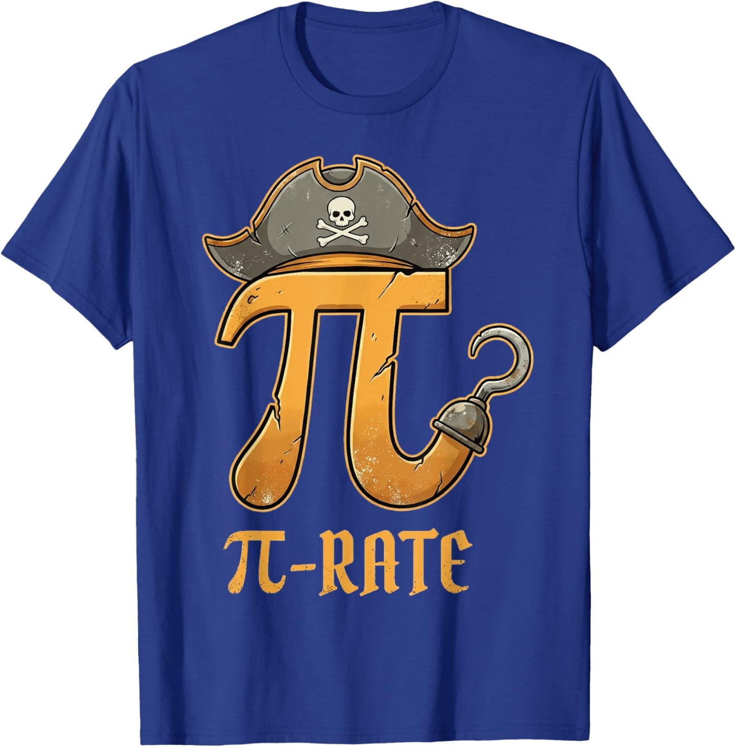 Funny Pi Day Pi Rate Pirate Lovers Math Geek Boys 3 14 Day T-Shirt - T-Shirt | Royal