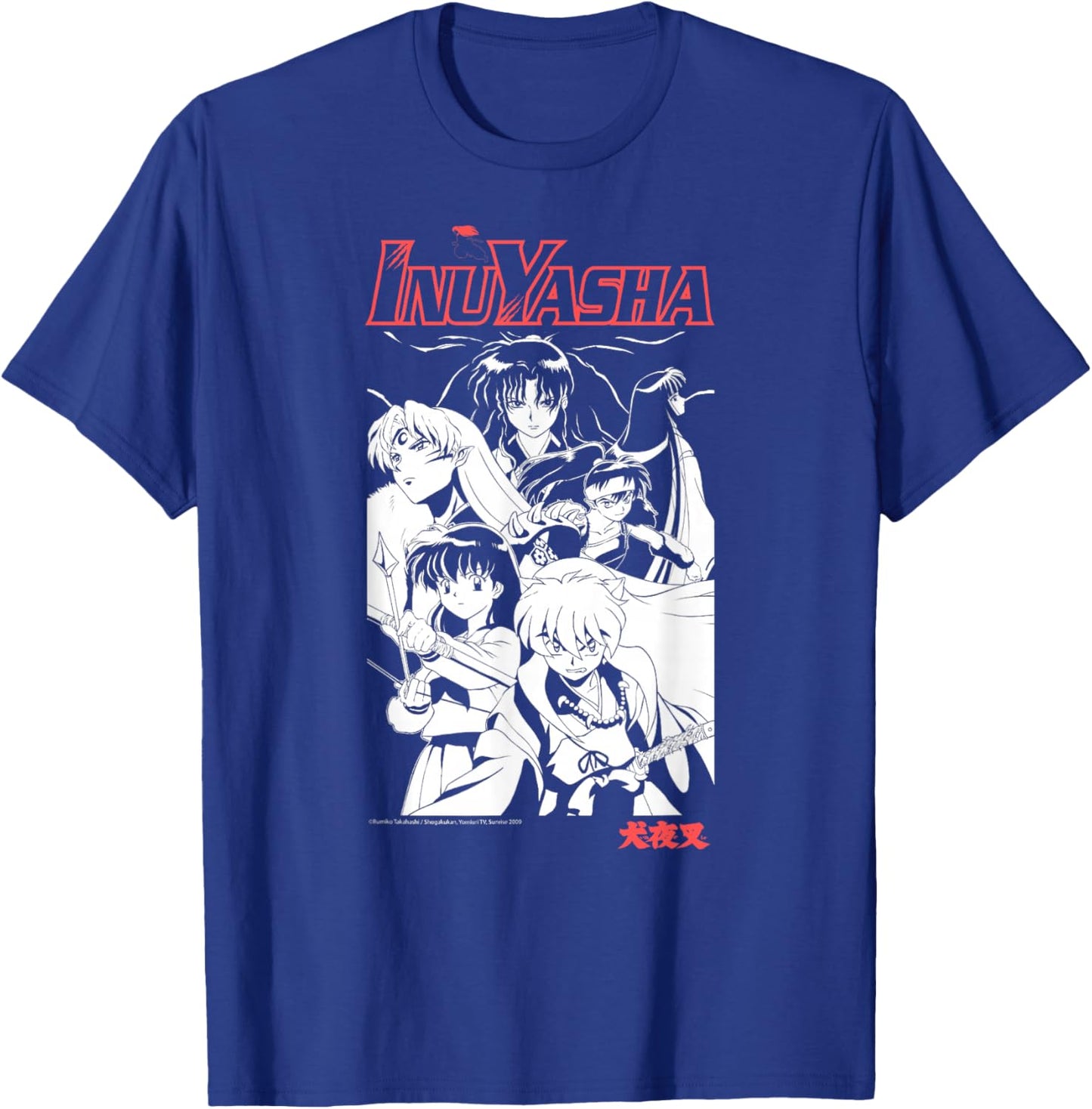 Kagome Koga Sesshomaru Timeless Anime Cast T-Shirt - T-Shirt | Royal