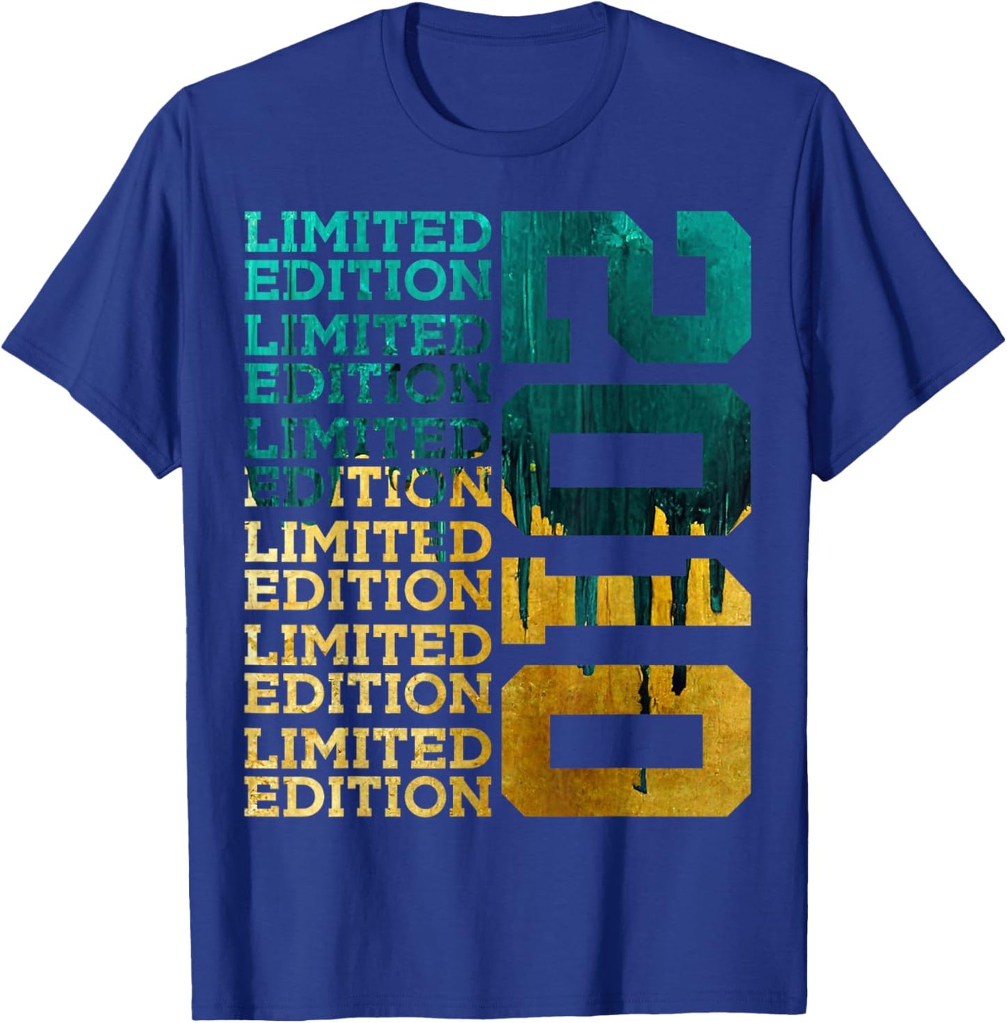16 Years Limited Edition 2010 16TH Birthday T-Shirt - T-Shirt | Royal