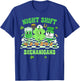 St. Patrick's Day Nurse Life Nursing Night Shift Shenanigans T-Shirt - T-Shirt | Royal