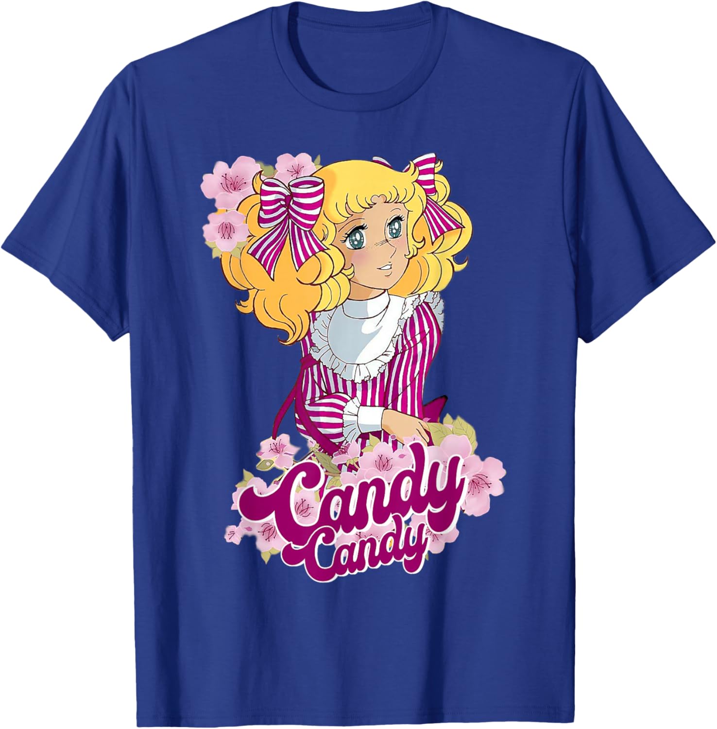 Candy Candy Pink Cartoon Japanese 80s Vintage Anime Manga T-Shirt - T-Shirt | Royal