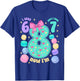 I was 6 I was 7 Now I'm 8th Birthday for Girl T-Shirt - T-Shirt | Royal