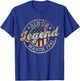 Legend Since March 1941 Vintage 85th Birthday Classic T-Shirt - T-Shirt | Royal
