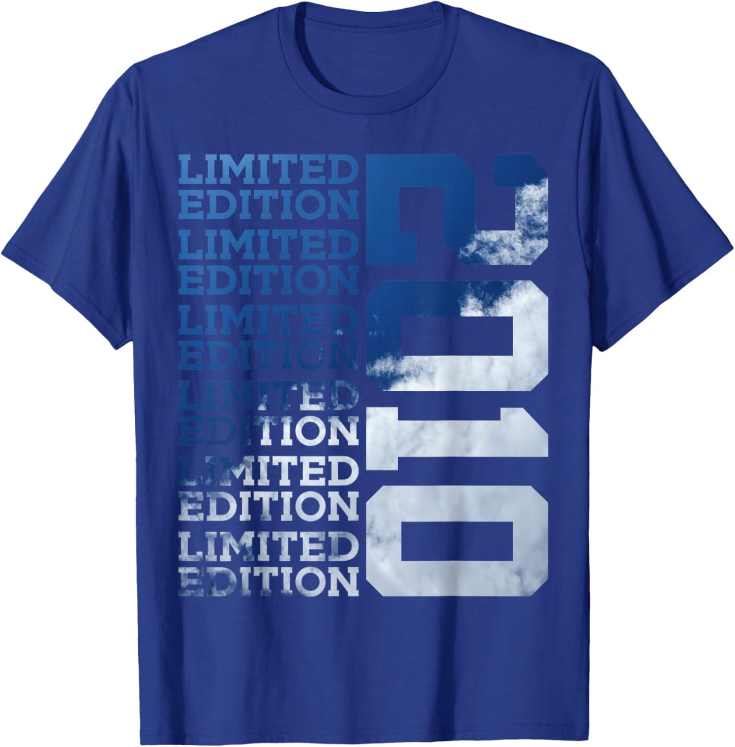 16 Years Limited Edition 2010 16TH Birthday T-Shirt - T-Shirt | Royal