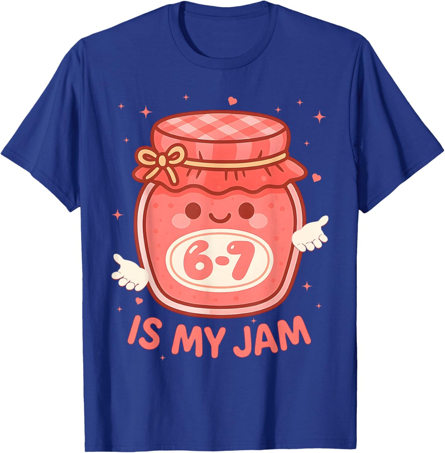Funny 67 is My Jam Back to School Girls Kids Cute 6 7 Meme T-Shirt - T-Shirt | Royal