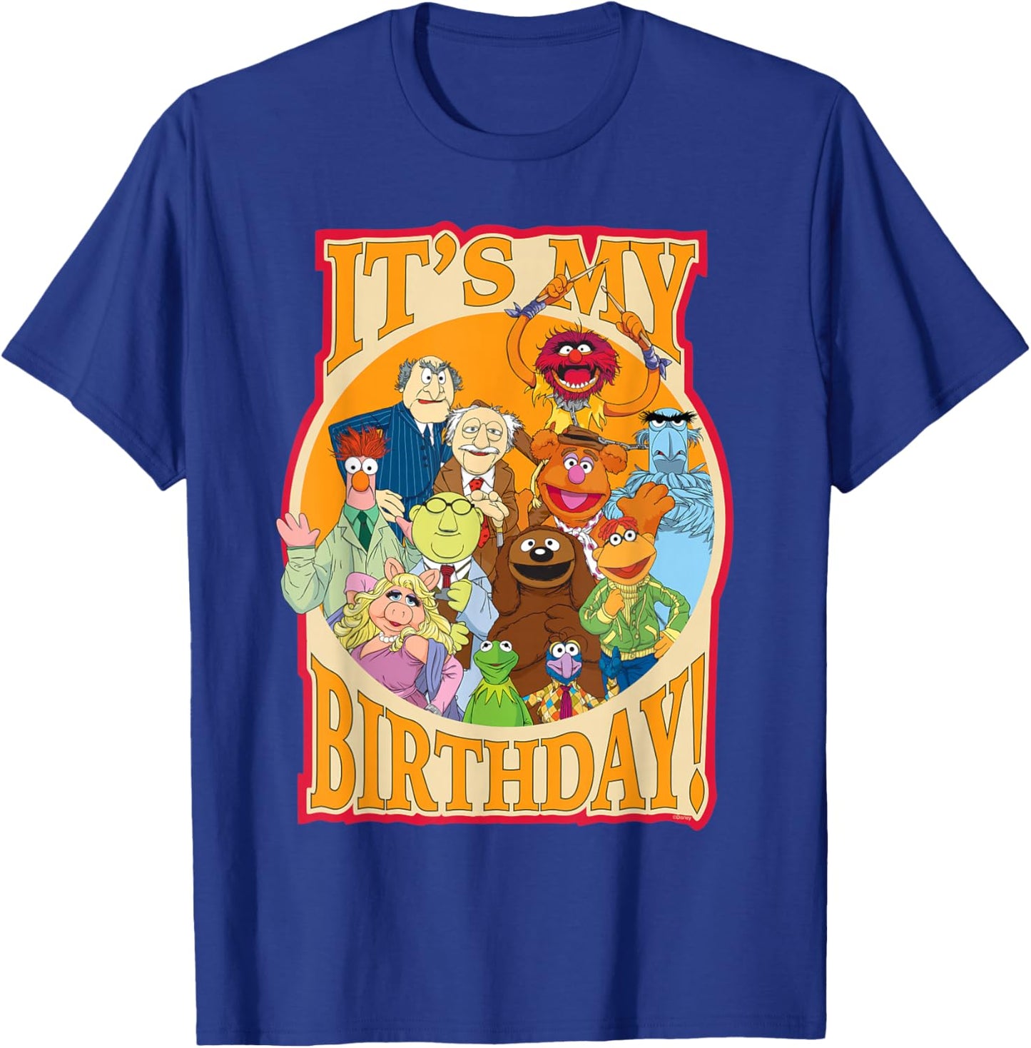 Disney The Muppets It's My Birthday! Party T-Shirt - T-Shirt | Royal