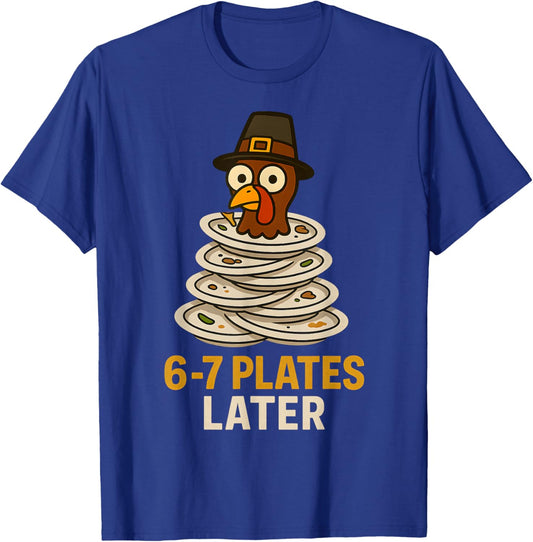 67 Thanksgiving Funny Turkey 6-7 Meme Six Seven Boys Kids T-Shirt - T-Shirt | Royal