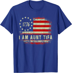I Am Aunt Tifa T-Shirt - T-Shirt | Royal