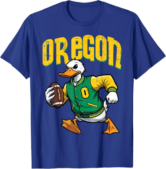 Duck Girls Youth Boys Teen Kids Men Women T-Shirt - T-Shirt | Royal