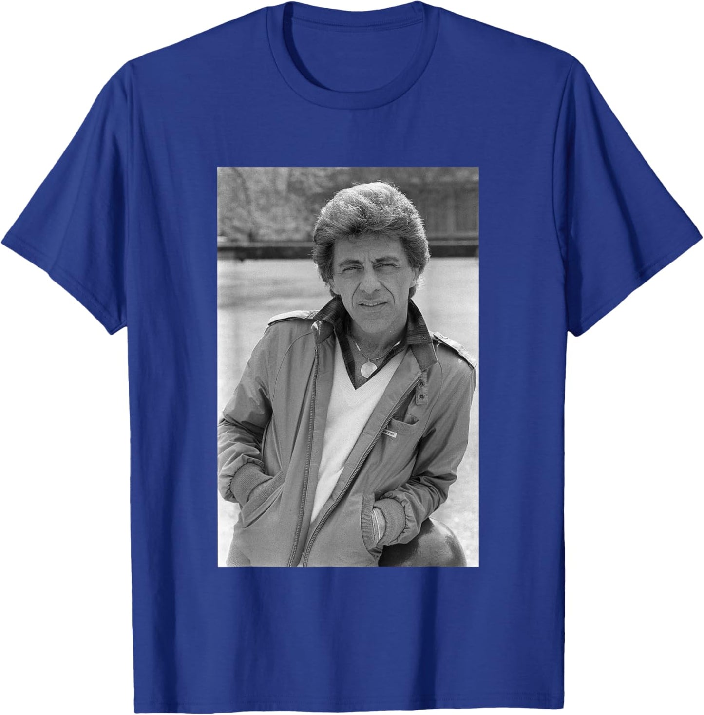 The Four Seasons Lead Singer Frankie Valli 1980 T-Shirt - T-Shirt | Royal