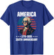 250 Years George Washington American Flag 1776-2026 July 4th T-Shirt - T-Shirt | Royal