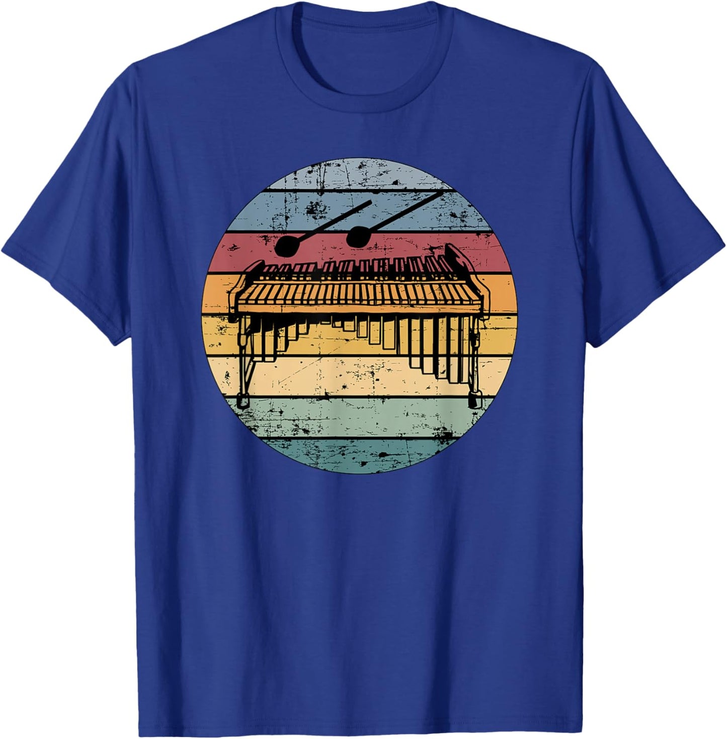 Marimba Retro Marimba Player Marimba Lover Marimbist T-Shirt - T-Shirt | Royal