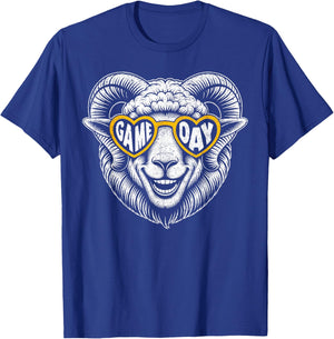 Vintage Game Day Ram T-Shirt - T-Shirt | Royal