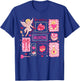 Preppy Valentine Be Mine Cute Coquette Bow Girl Women Kid T-Shirt - T-Shirt | Royal