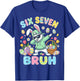 Six Seven Bruh Easter Boys Kids Dabbing Bunny Rabbit 67 Meme T-Shirt - T-Shirt | Royal