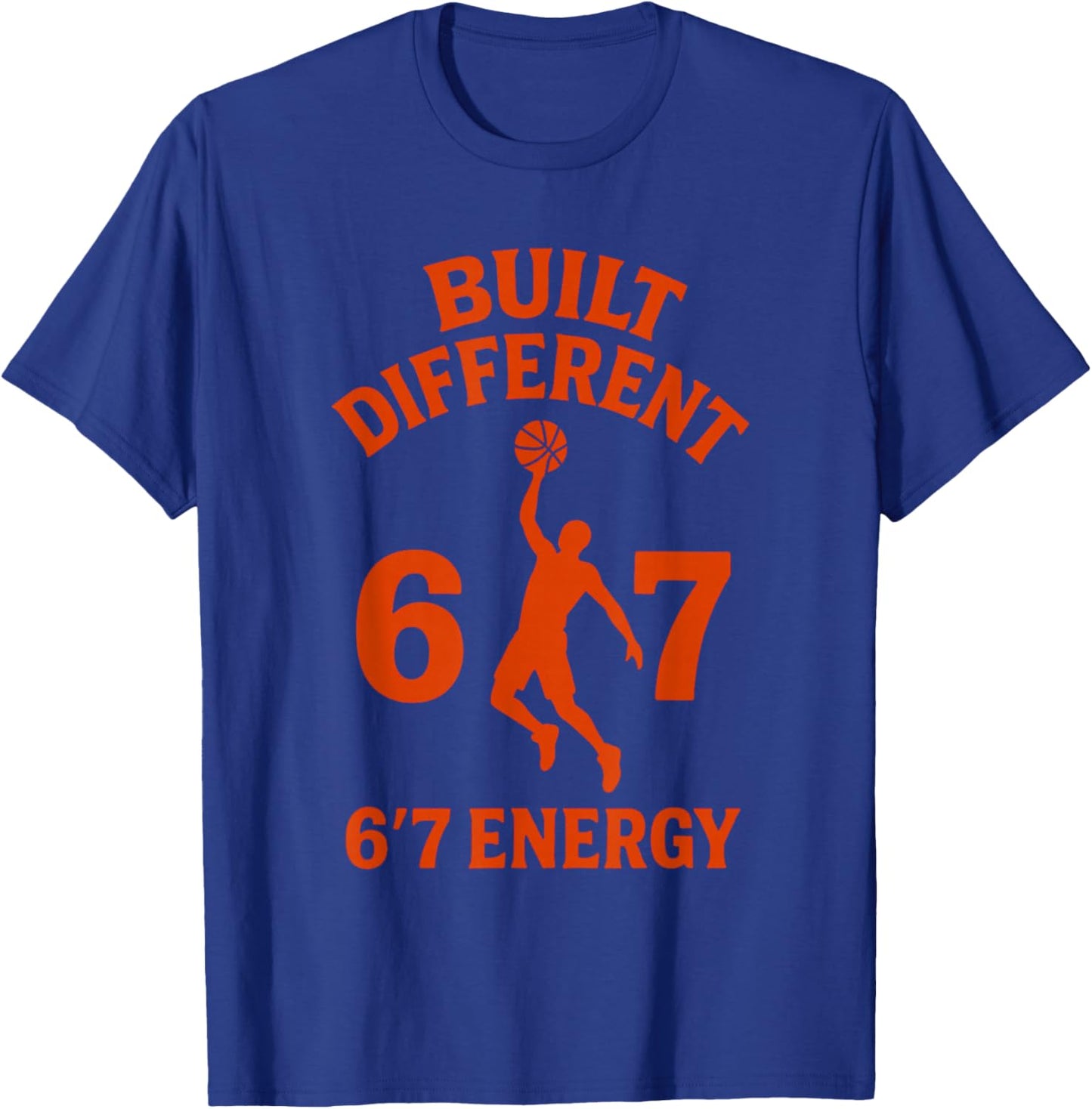 67 Meme Viral Trend Tall People Basketball Humor T-Shirt - T-Shirt | Royal
