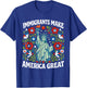 Immigrants Make America Great T-Shirt - T-Shirt | Royal