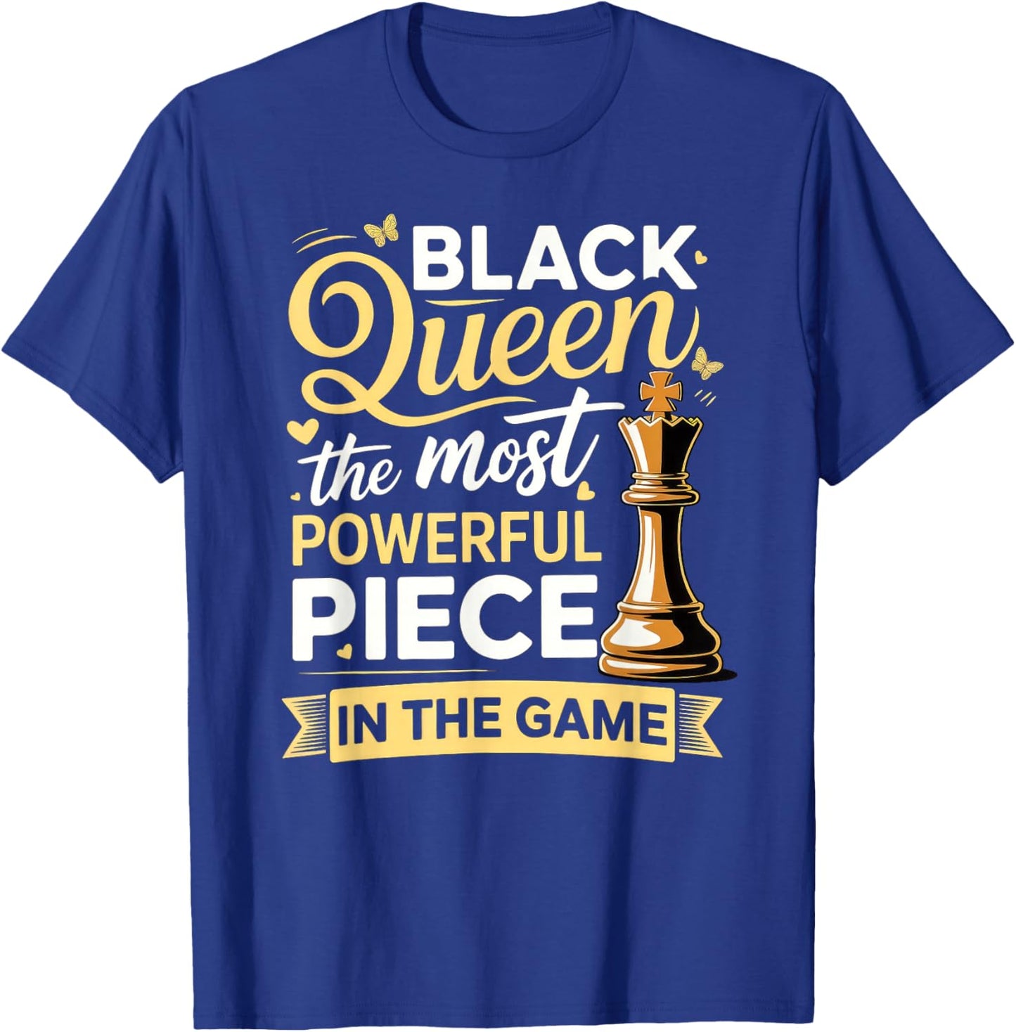 Black Queen Chess Black History Shirts T-Shirt - T-Shirt | Royal
