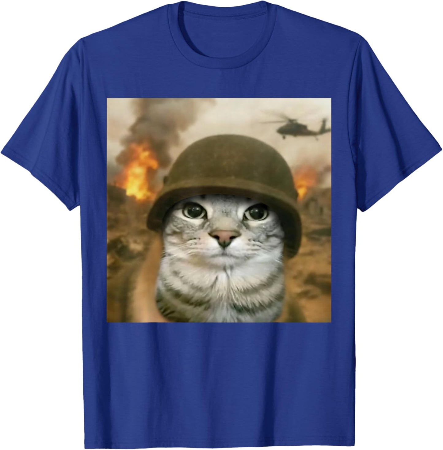 Funny Cat Meme Graphic T-Shirt - T-Shirt | Royal