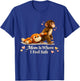 Mom is Where I Feel Safe Baby Monkey Punch for Mother's Day T-Shirt - T-Shirt | Royal