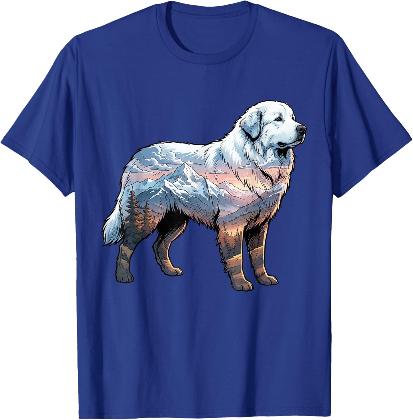 Great Pyrenees T-Shirt - T-Shirt | Royal