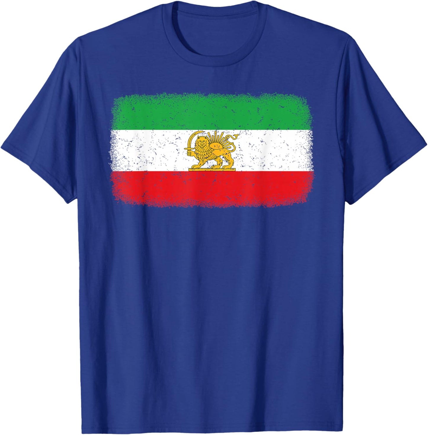 Iran Flag Lion Persian Men Women Kids T-Shirt - T-Shirt | Royal