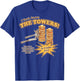 I Took Down The Towers Funny Devour Two Towering Pancake T-Shirt - T-Shirt | Royal