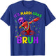 It's Mardi Gras Bruh Funny Dabbing Crawfish Men Boys Kids T-Shirt - T-Shirt | Royal