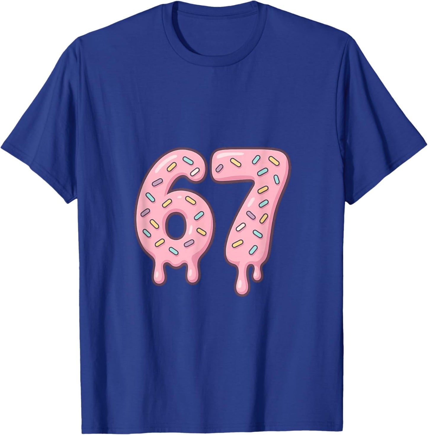 67 Alpha Slang Internet Meme Aura Energy T-Shirt - T-Shirt | Royal