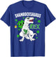 St Patrick's Day Shamrocksaurus Dinosaur T Rex Shamrock T-Shirt - T-Shirt | Royal