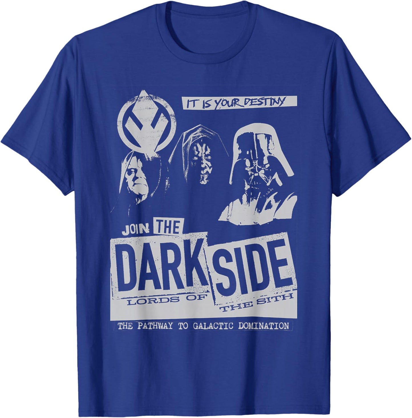 Star Wars Revenge of The Sith Join The Dark Side T-Shirt - T-Shirt | Royal