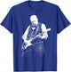Retro Winston Churchill Playing Guitar T-Shirt - T-Shirt | Royal