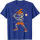 Skeleton Baseball Player Funny Costume Halloween Men Boys T-Shirt - T-Shirt | Royal