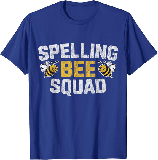 Spelling Bee Squad T-Shirt - T-Shirt | Royal