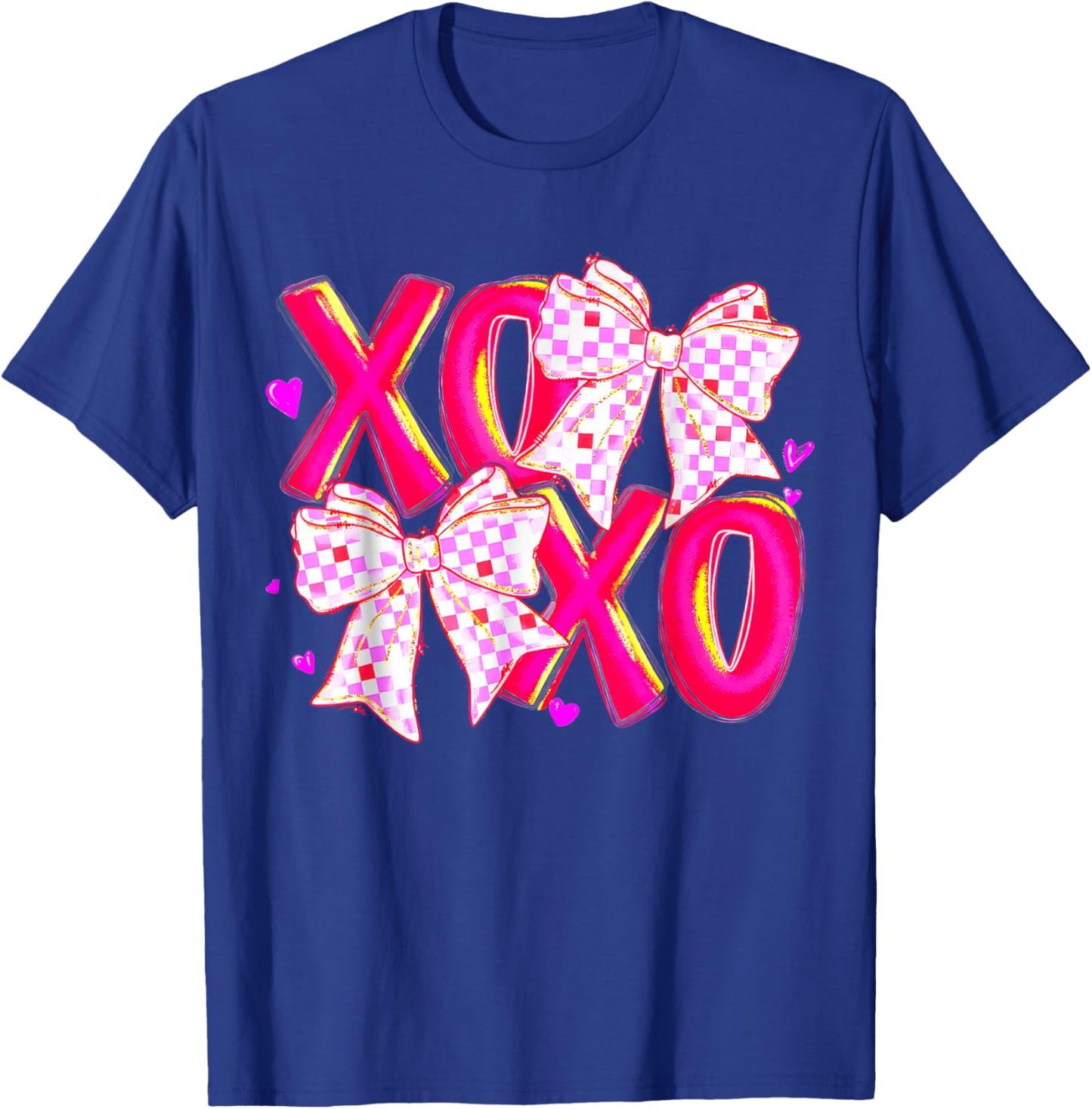 Coquette Valentines XOXO T-Shirt - T-Shirt | Royal